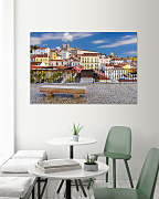 Obraz Pokojné ráno v meste 1370